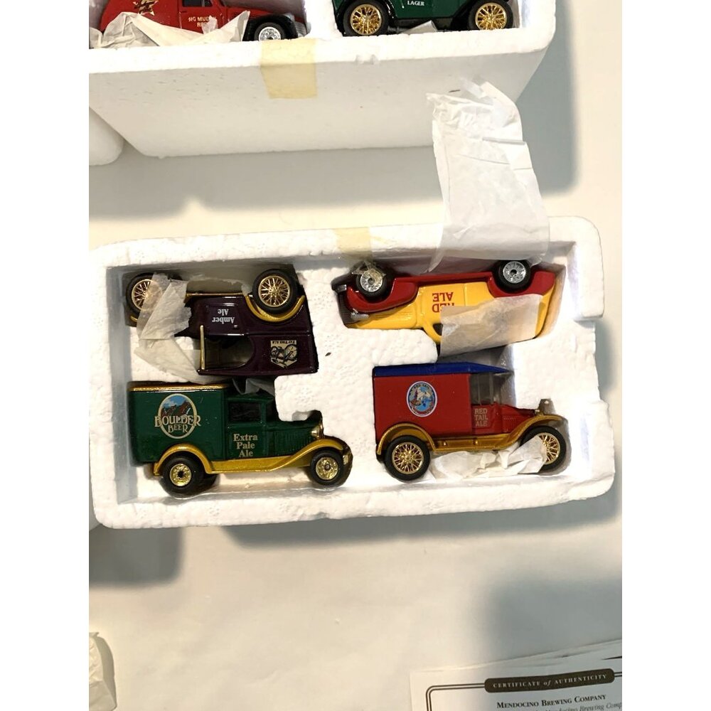 Matchbox 1996 Set of 24 Great American Micro Breweries Trucks Display Racks 1:64 - Picture 7 of 13